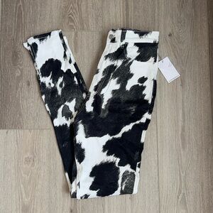 WeWoreWhat Skinny Black and White Denim